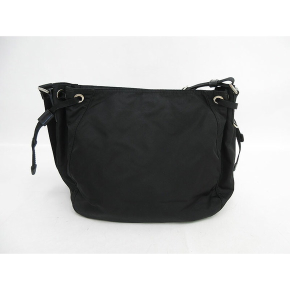 Prada Bag Black Shoulder Nylon Long - Picture 1 of 10